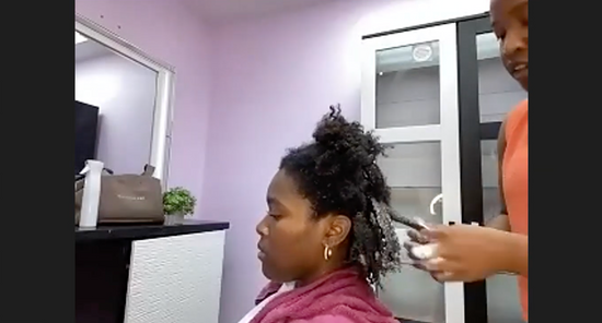Detoxing and Styling Tight Curls